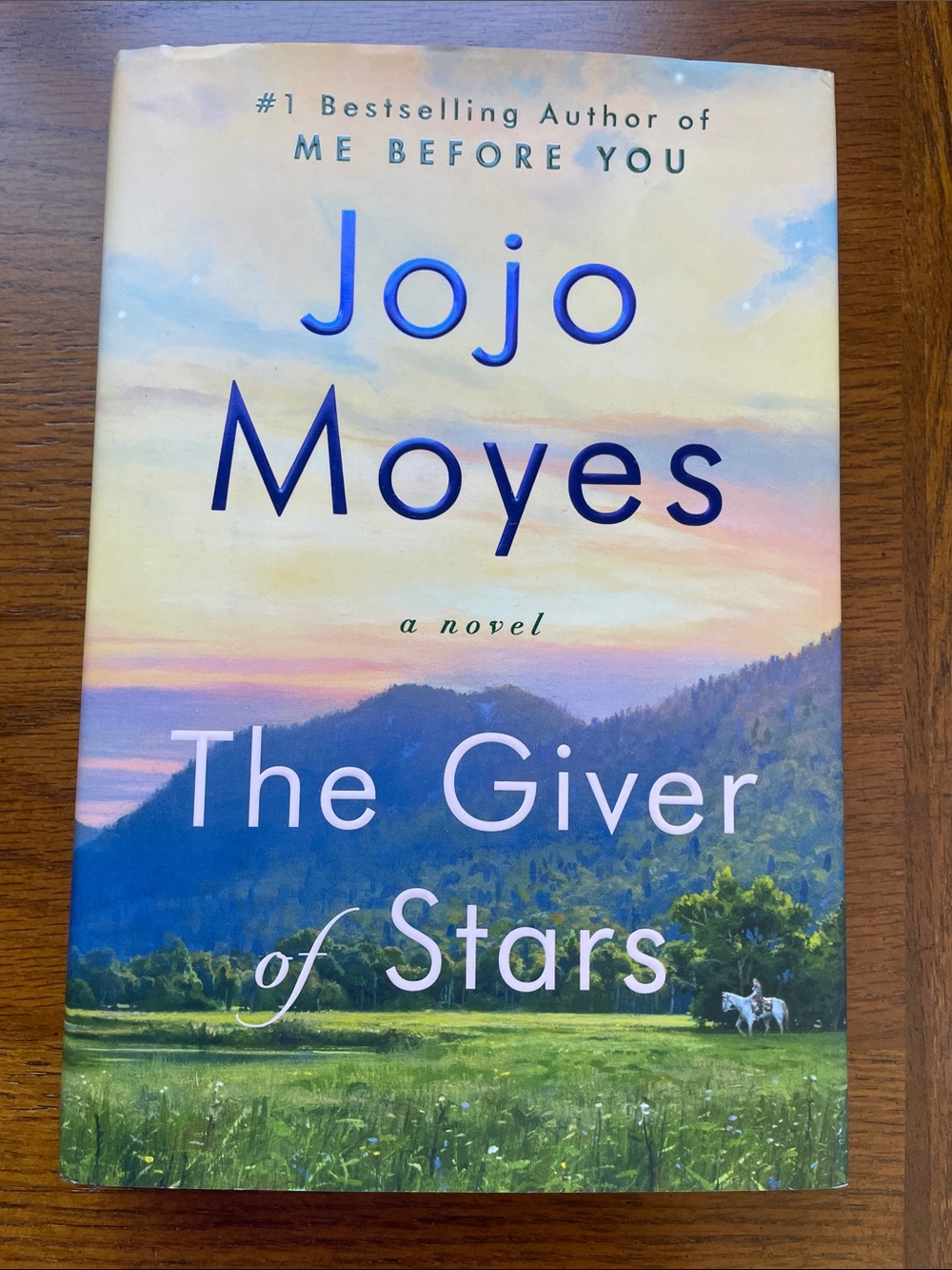 Hardcover book ”The Giver of Stars” - novel by Jojo Moyes from 2019